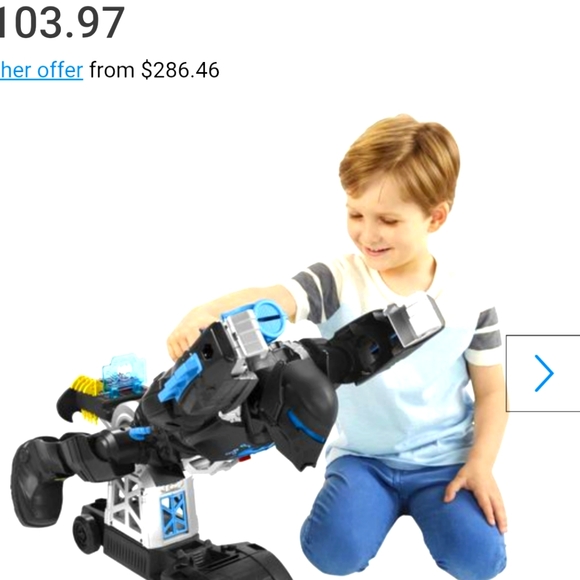 NEW BATMAN ROBOT+CAR GIANT TRANSFORMES +100 SOUNDS LIGHTS NEW IN BOX - Picture 5 of 11